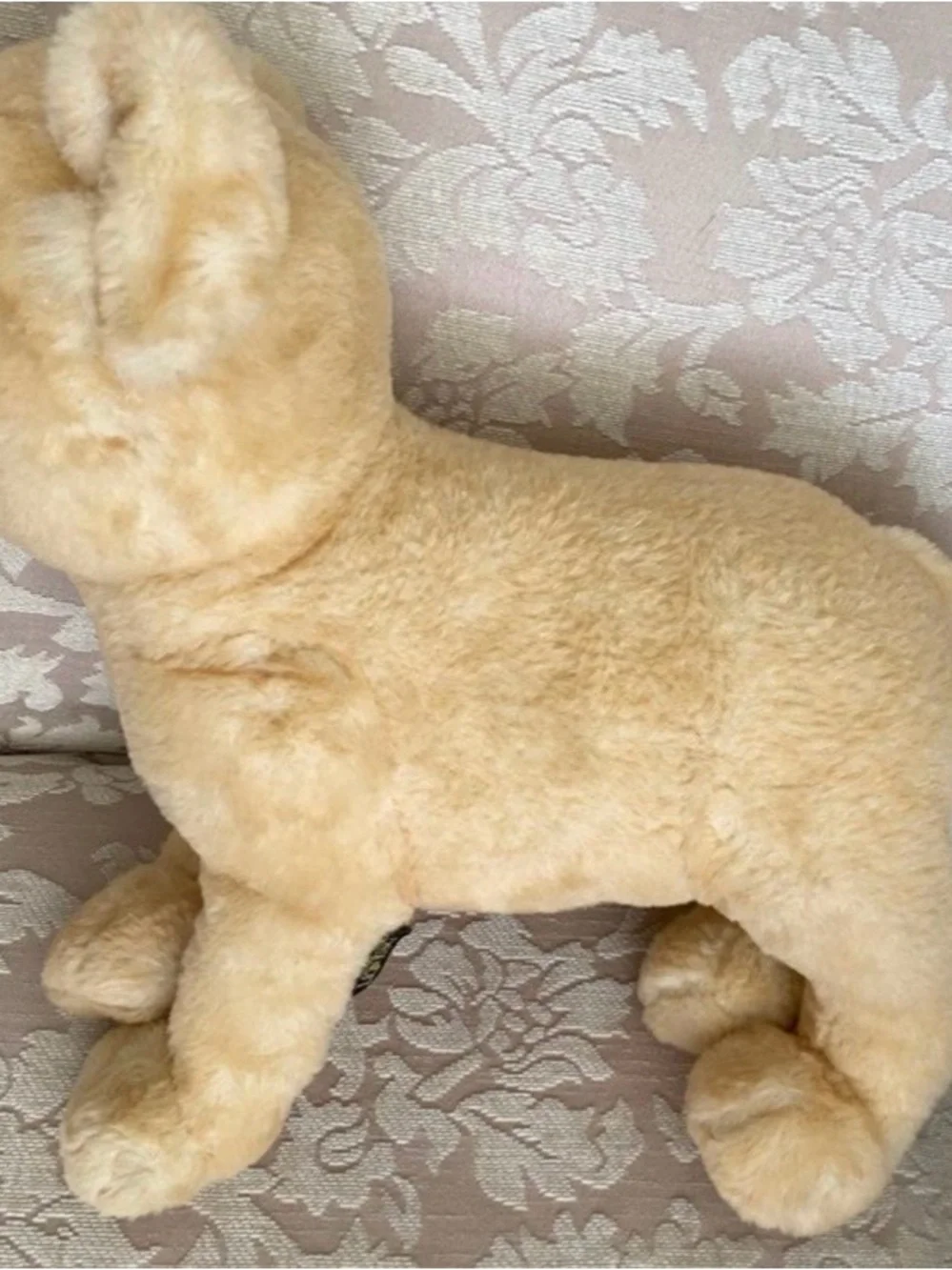 Disney Plush Tan Lion Cub Dog Toy with Green Eyes (Good)